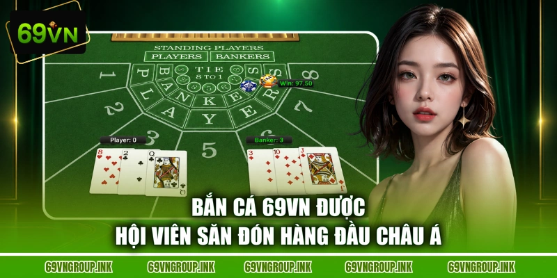 Bắn cá 69VN được hội viên săn đón hàng đầu châu Á